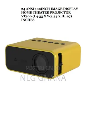 24 Ansi 100inch Image Display Home Theater Projector Yt500