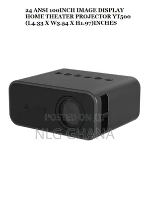 24 Ansi 100inch Image Display Home Theater Projector Yt500