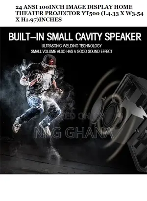24 Ansi 100inch Image Display Home Theater Projector Yt500