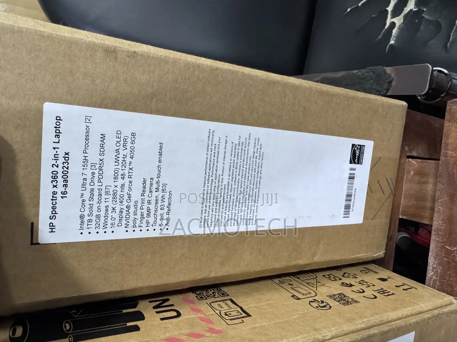 New Laptop HP Spectre X360 32GB Intel Core I7 SSD 1T