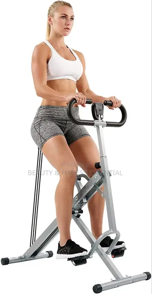 Squat Machine Fitness Upright Row-N-Ride Exerciser Fitness