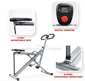 Squat Machine Fitness Upright Row-N-Ride Exerciser Fitness