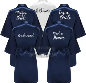 Customized Bridal Robes With Inner
Satin - Silk Robe