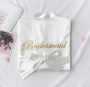 Customized Bridal Robes With Inner
Satin - Silk Robe