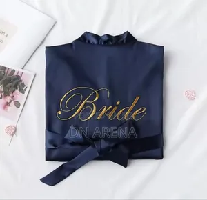 Customized Bridal Robes With Inner
Satin - Silk Robe