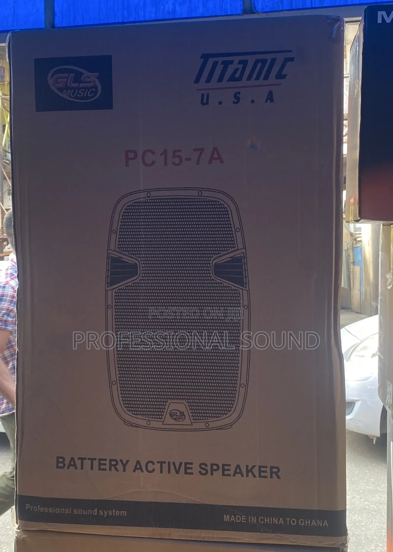 Rechargeable Speaker 15”