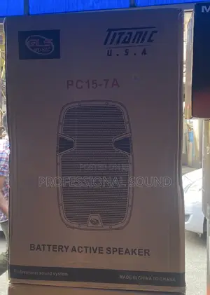 Rechargeable Speaker 15”