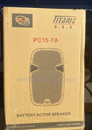 Rechargeable Speaker 15”