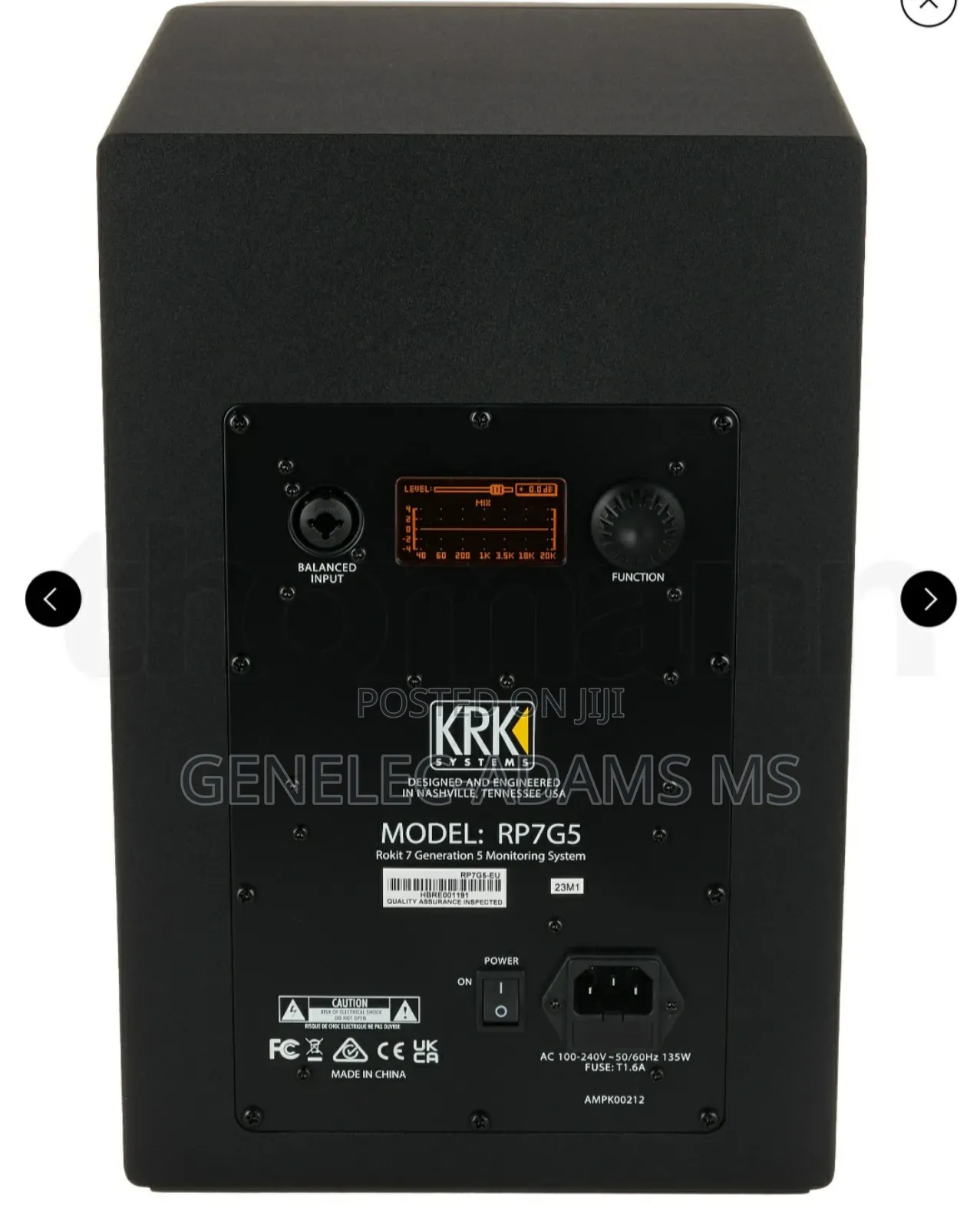 Original KRK Rokit Rp7 G5 Pair Latest Version Monitor