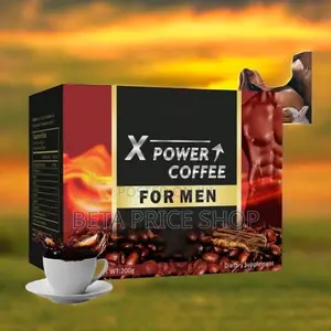 X Power Coffee for Men, Boost Sexual Performance
