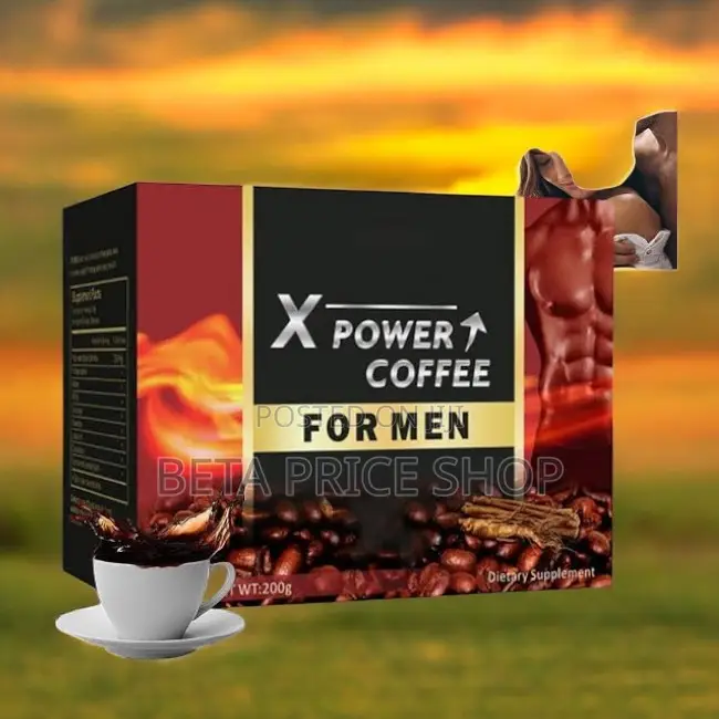 X Power Coffee for Men, Boost Sexual Performance