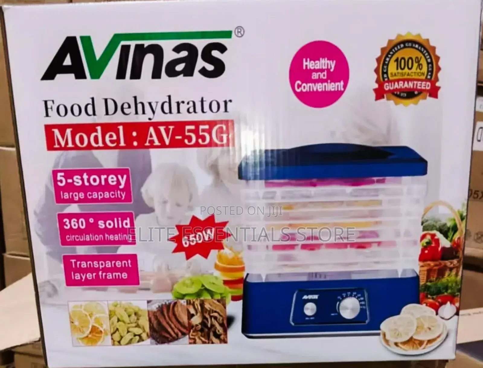High Quality Food Dehydrator With 5 Storey Large Capacity