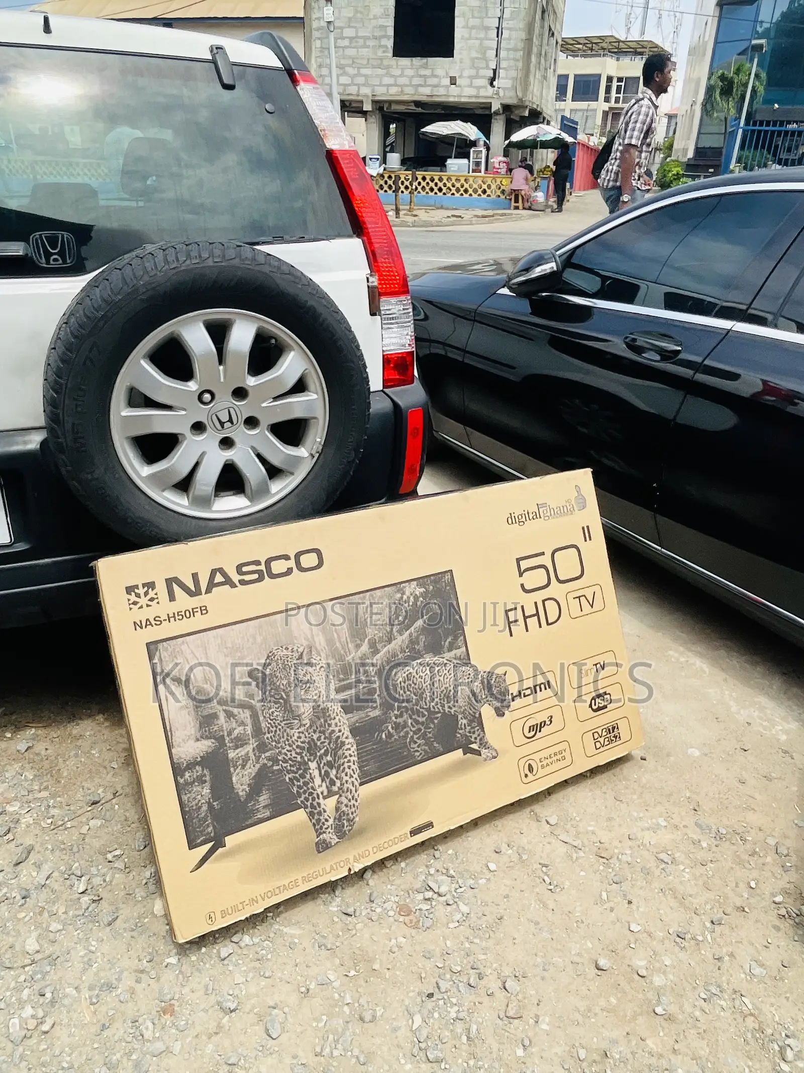 Nas-T50fu~~Nasco 50 Inches Uhd TV Digital Satellite