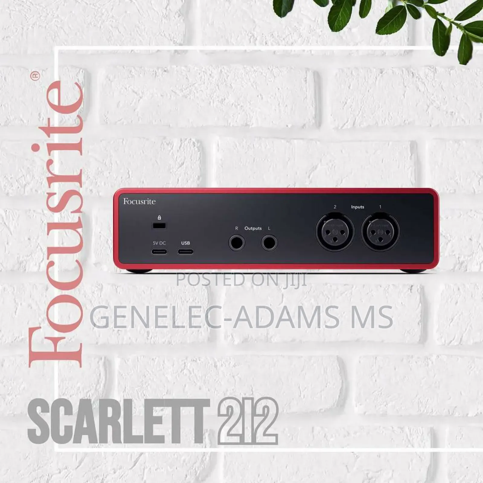 Original Focusrite Scarlet 2i2 4th Generation