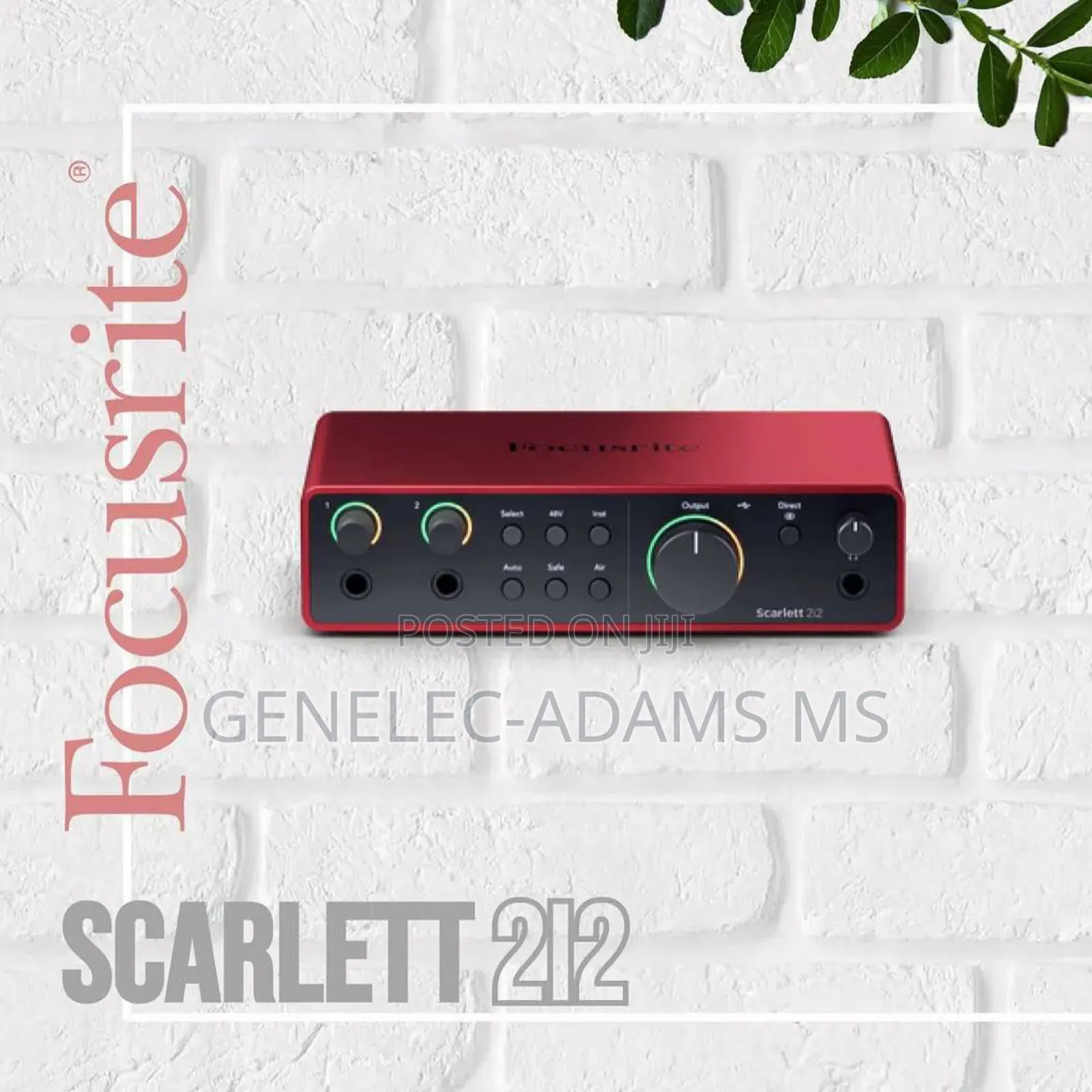 Original Focusrite Scarlet 2i2 4th Generation