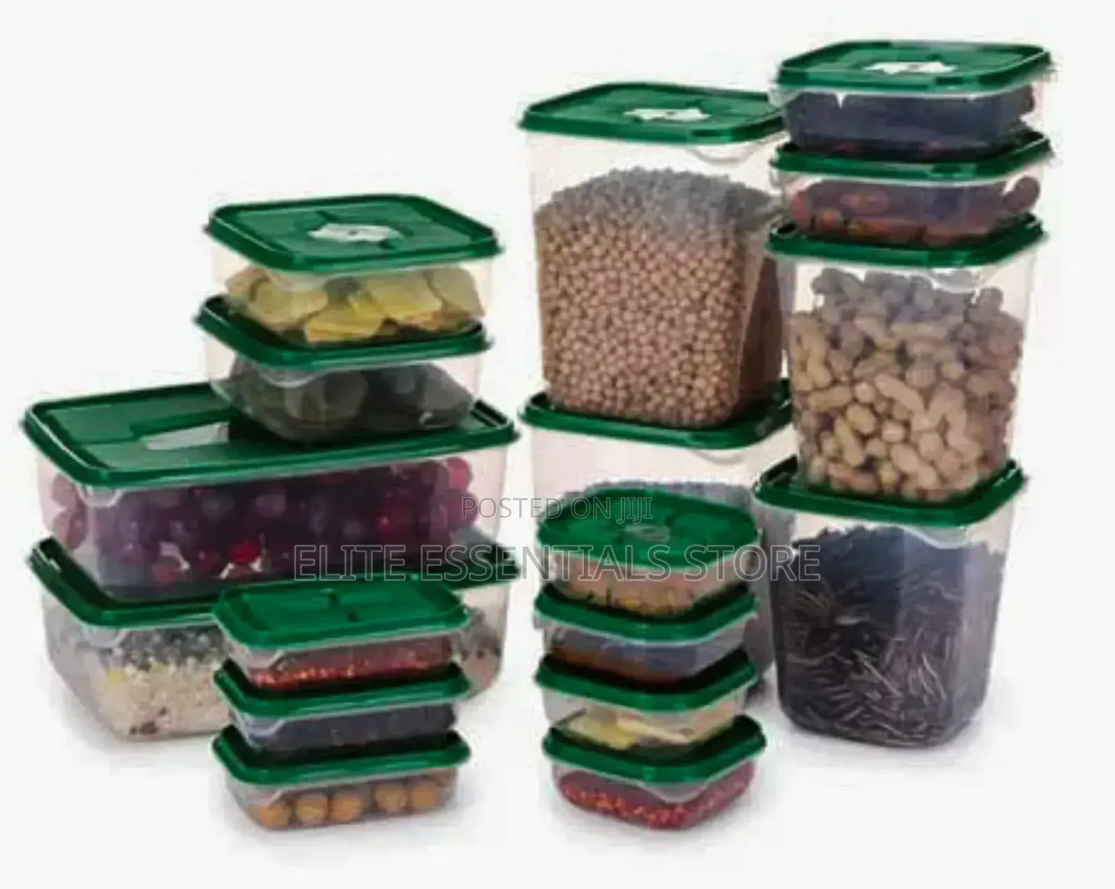 17 in Set Food Storage Containers for Variety of Food
