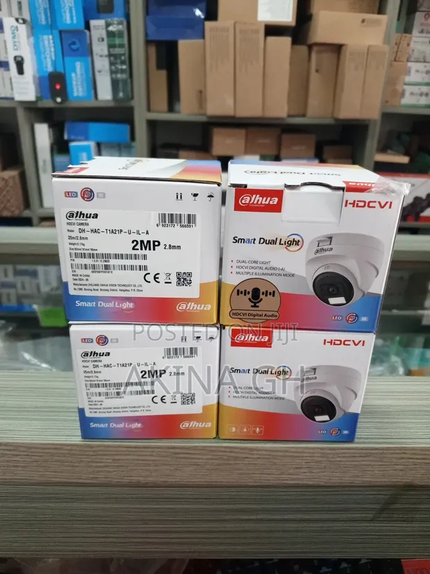 Dahua Smart Dual Light Color Camera 2mp Dome With Mic 2