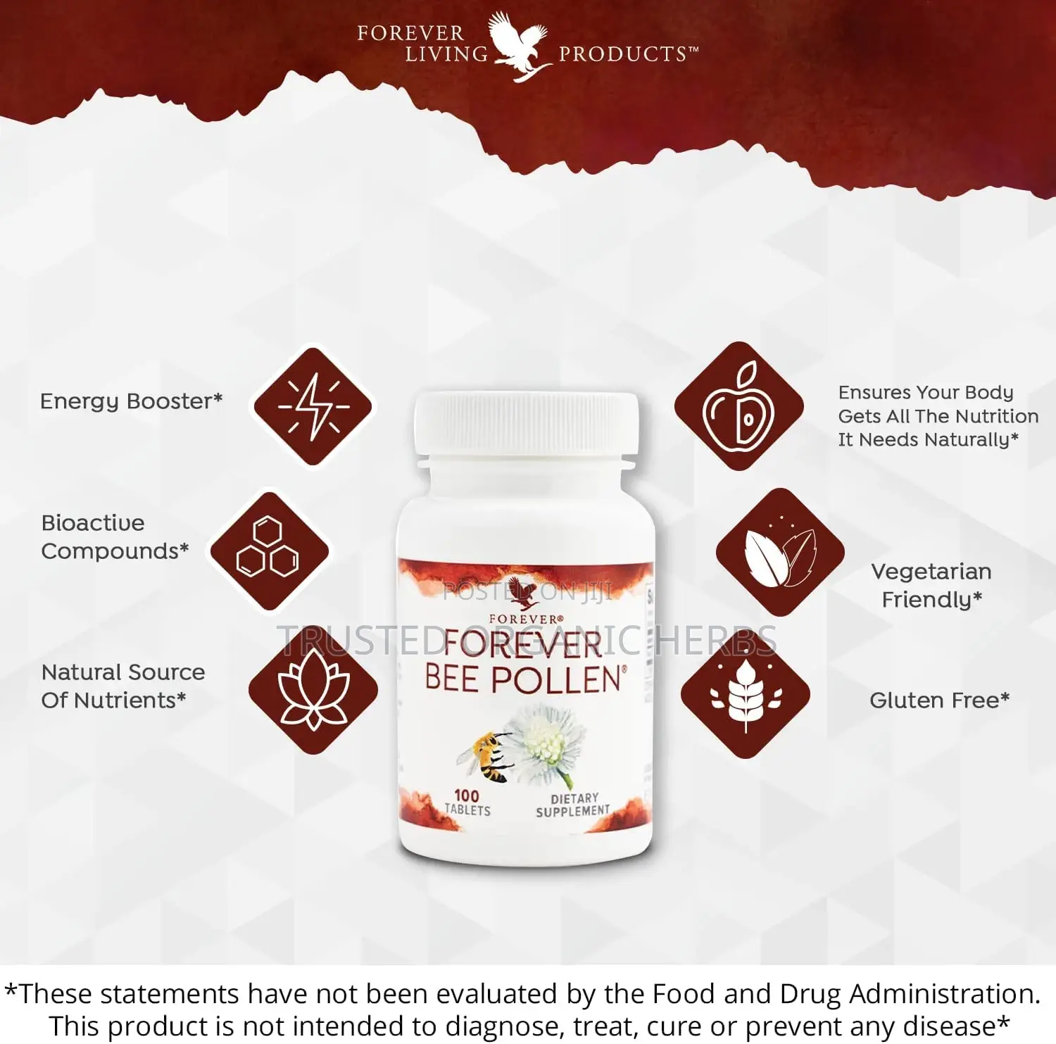 Buy Forever Bee Pollen-Energy/Stamina/Endurance
