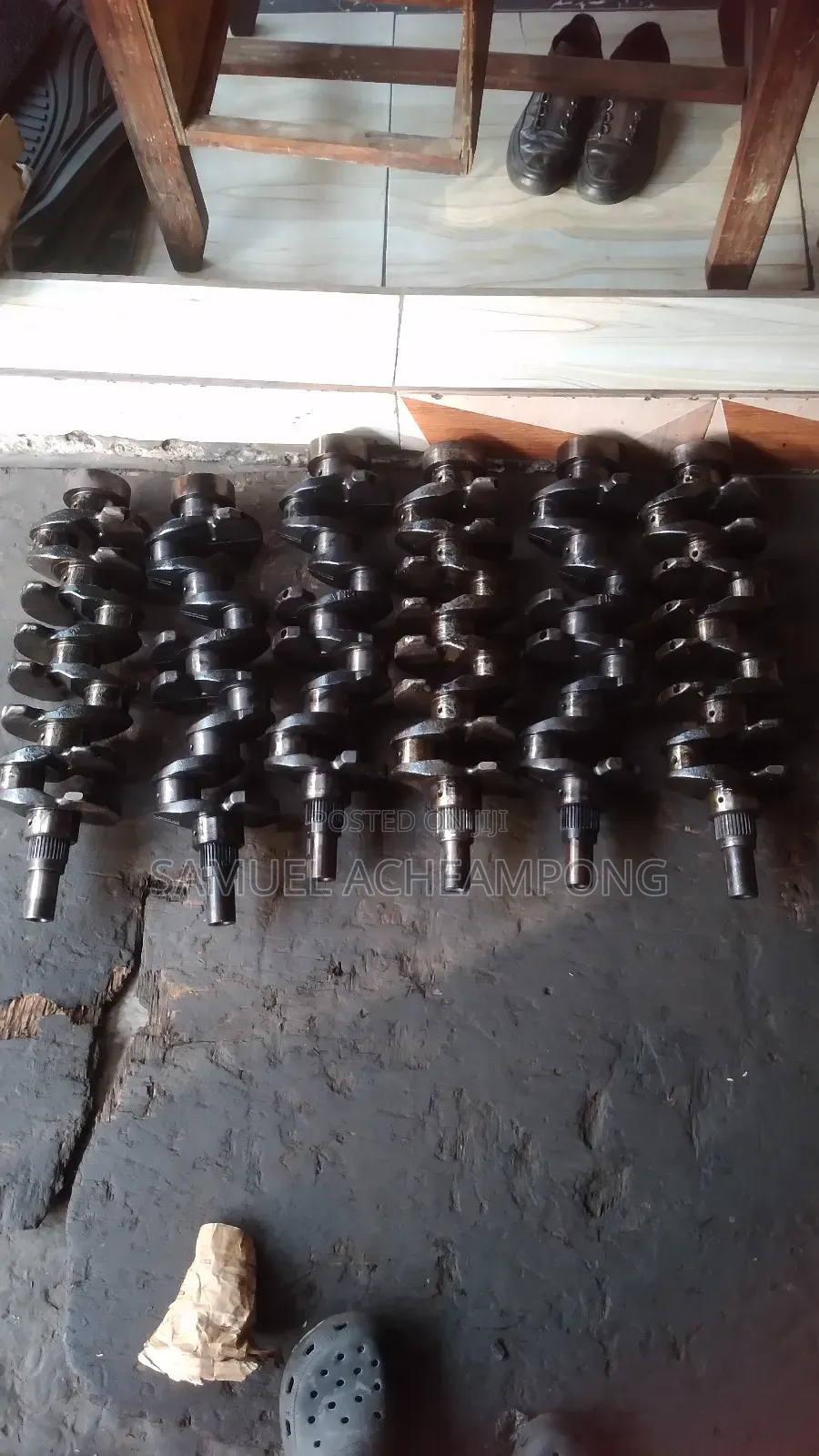 Crank Shaft, Oil Pumps Piston