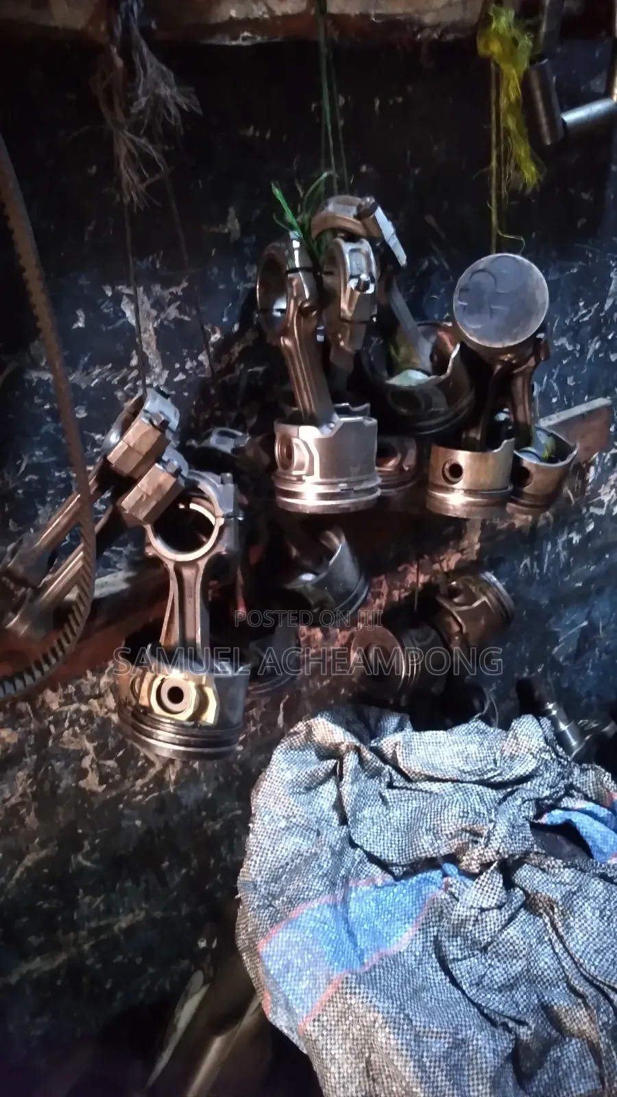 Crank Shaft, Oil Pumps Piston