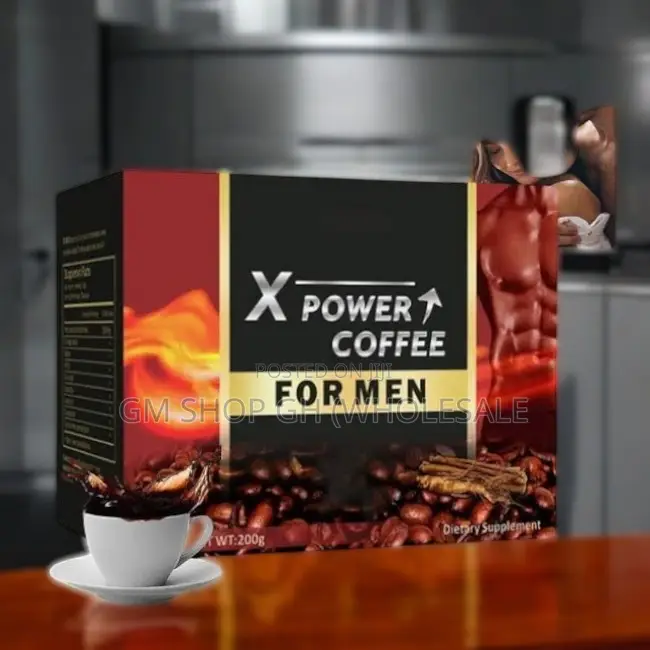 X Power Coffee for Men, Boost Sexual Performance