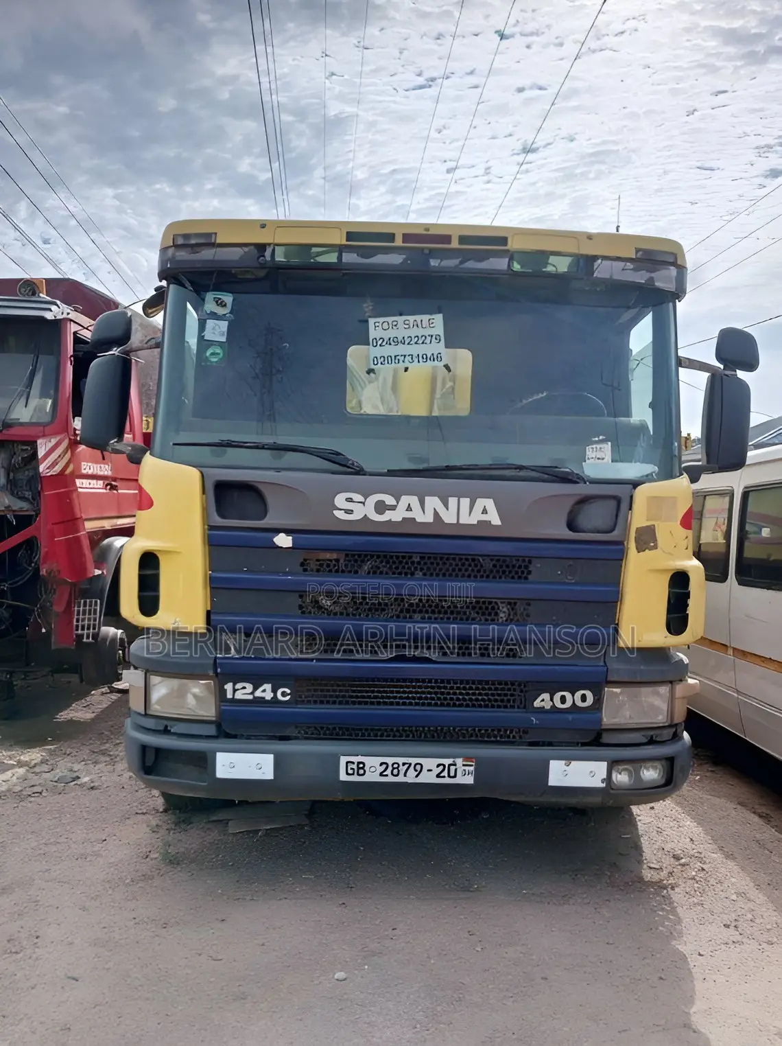 Scania124c Tipper Truck