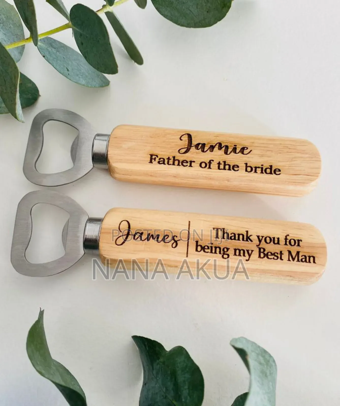 Wooden Bottle Long Openers as Souvenir