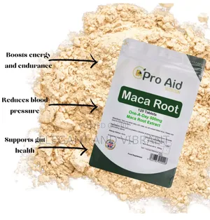 Maca Root 500mg High Strength Herbal Extract - 120 Tablets