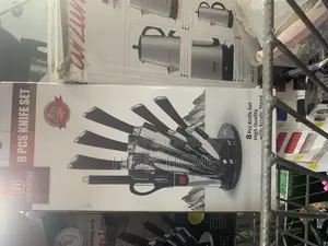 Herzog 8pcs Knife Set With Acrylic Stand Kitchenware
