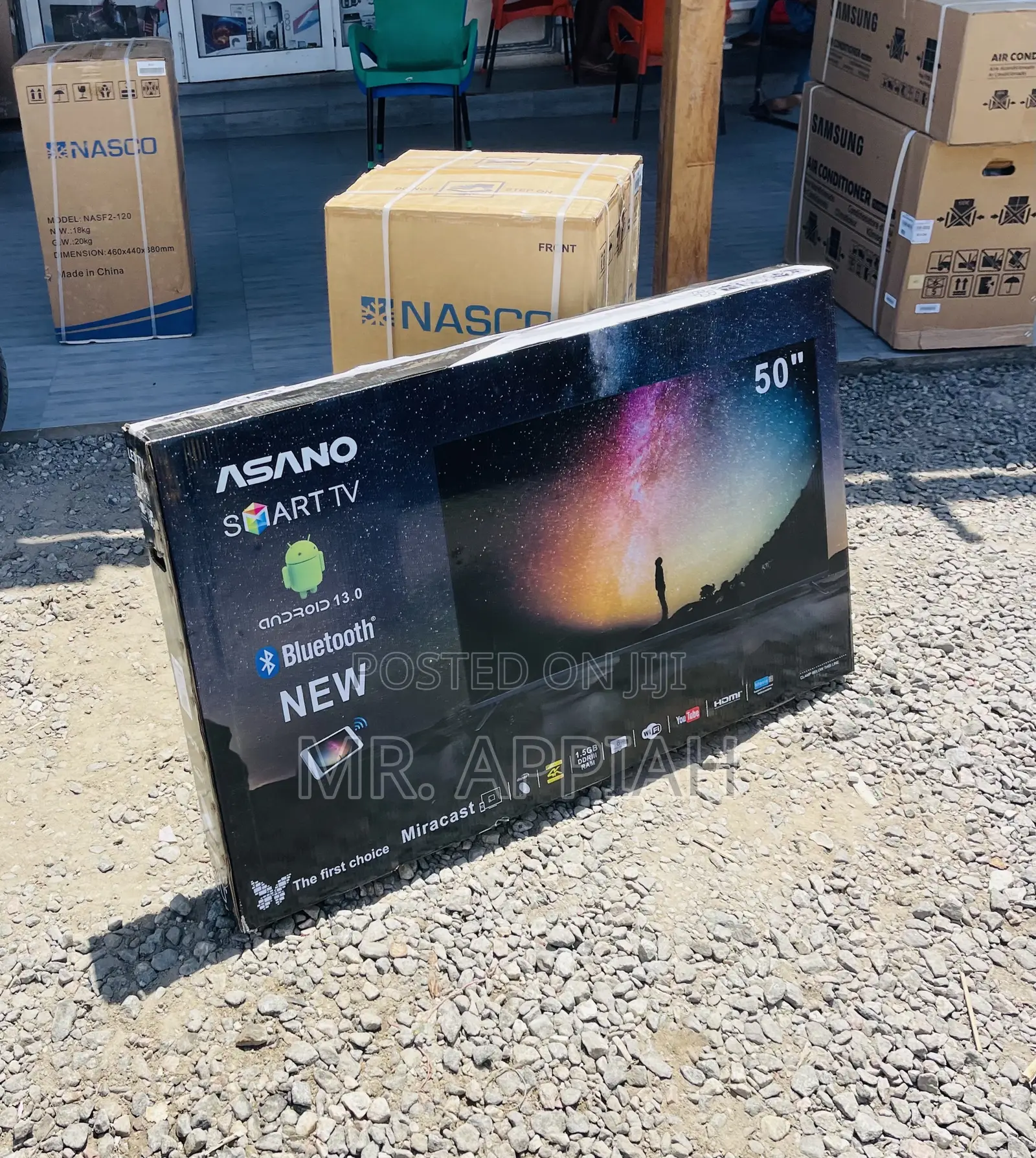 Get Classic Asano 65 Inch Uhd Smart Television(Black).