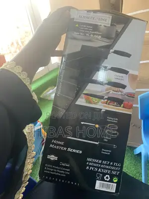 Royalty Line 8pcs Knife Set With Acrylic Stand