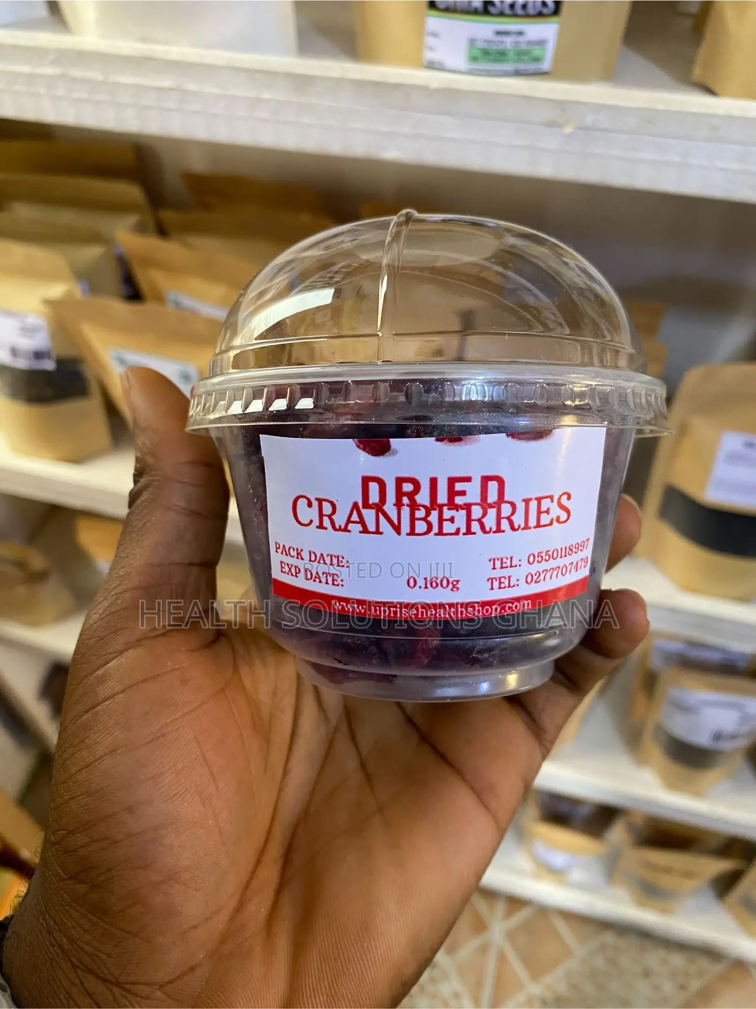 Dried Cranberry Fruits - 100g