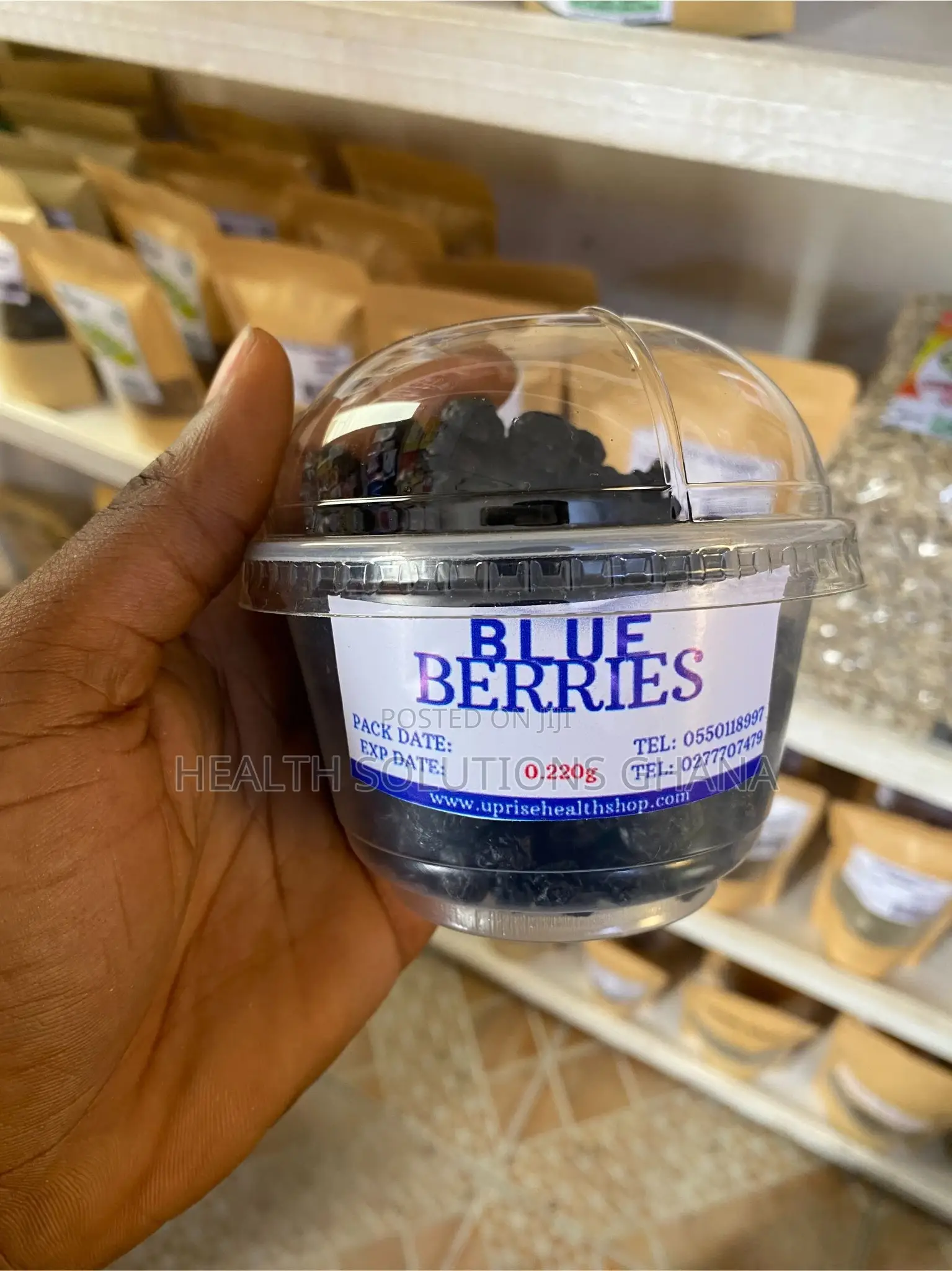 Dried Blueberry Fruits - 160g