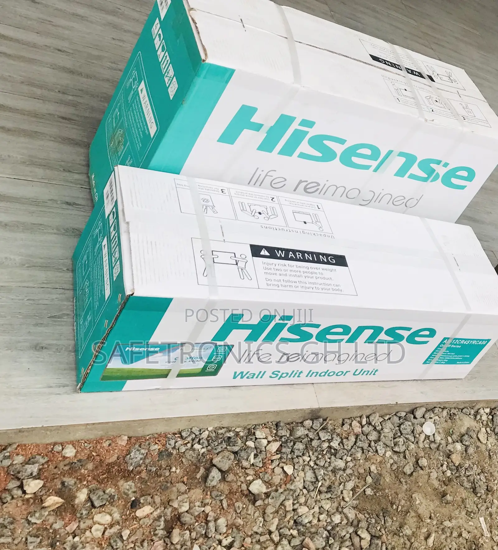 Shop Slim Design 1.5 Horsepower Hisense White Ac