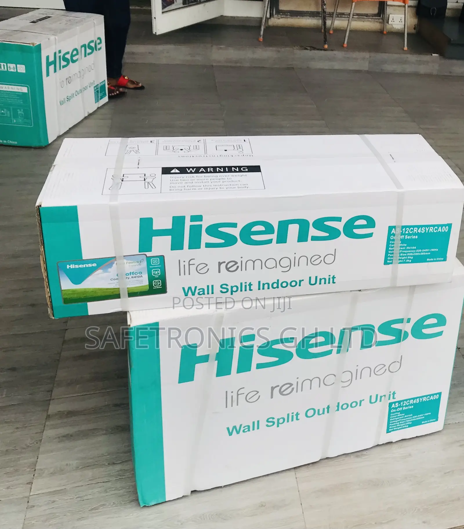 Super Silent White 2.5 Hp Split Gas Hisense Airconditioner