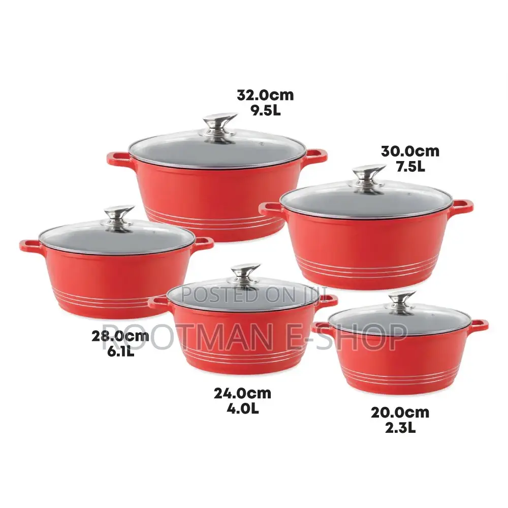 Durane SPC Die-Cast Stockpot Set