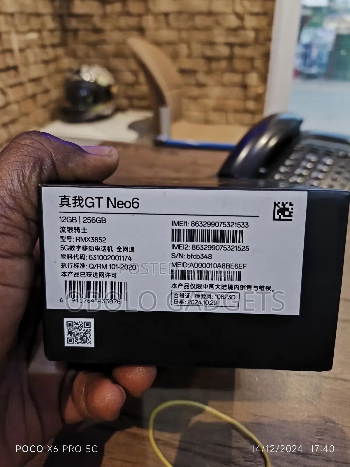 New Realme GT Neo 5 256 GB Silver