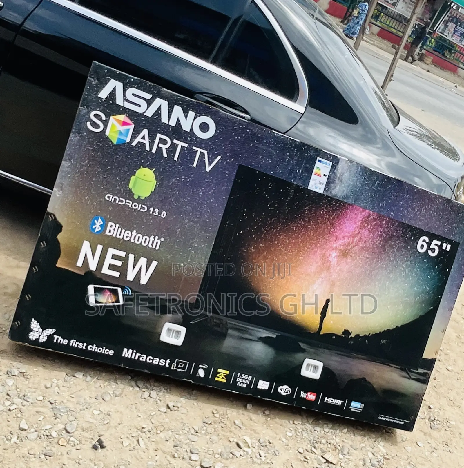 Original Black Android 65 Inch Smart UHD Led Tv