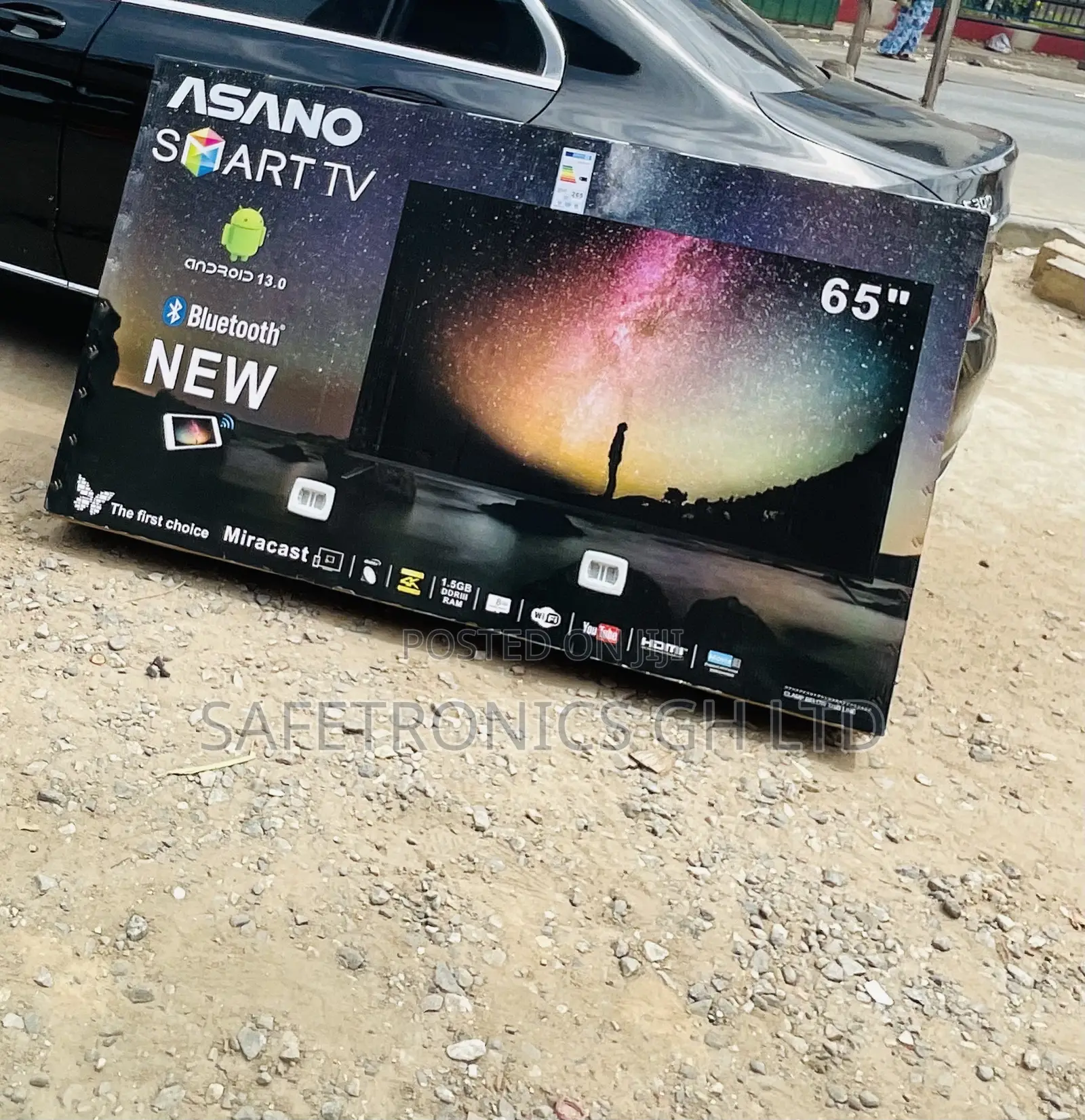 Massive New Asano 65 Inch Android Google UHD Tv