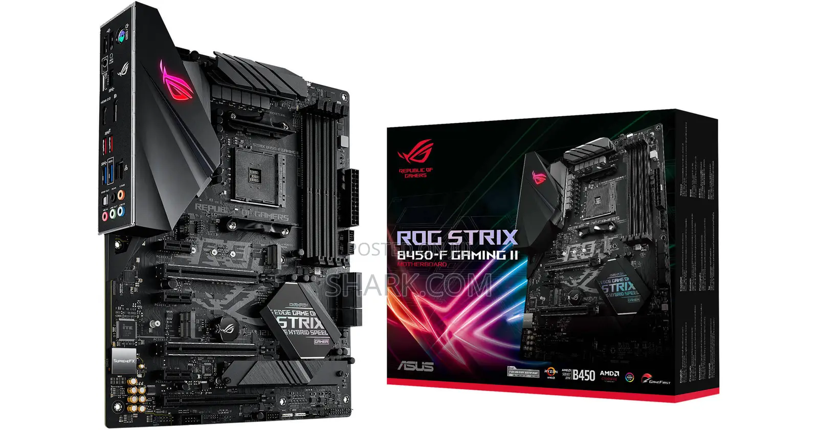 Asus Rog Strix B450e-E Motherboard With Amd Ryzen 7 Processor With 256