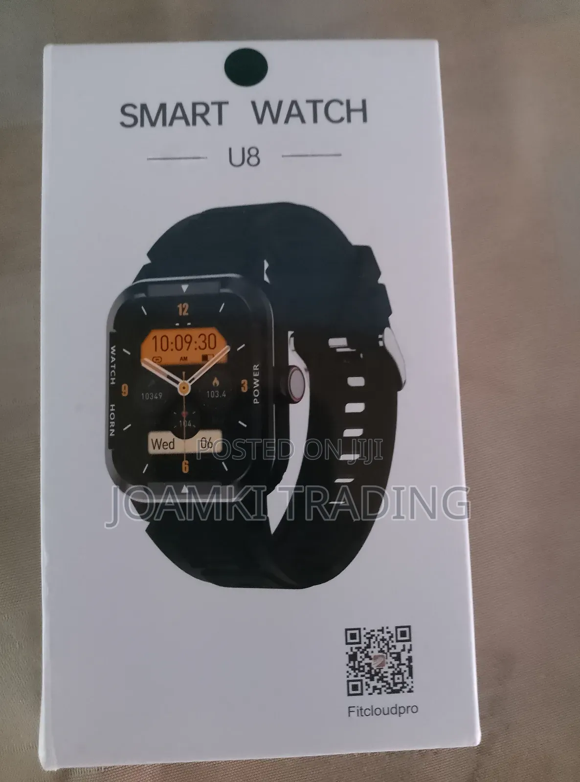 Rugged Smart Watch, Health Monitor, BT Call, IP68, Andr/Ios