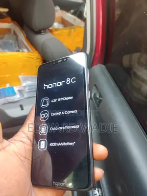 New Huawei Honor 8C 64 GB Black