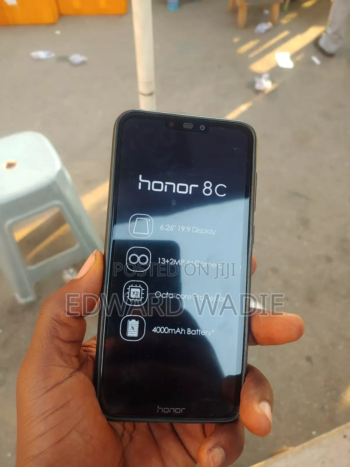 New Huawei Honor 8C 64 GB Black