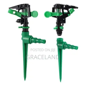 Adjustable Impact Sprinkler With Rotating Jet Sprinkler