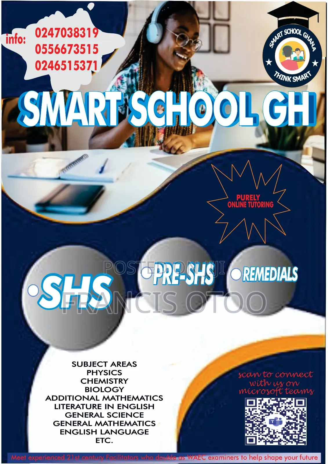 Online Tutoring (All SHS Subjects)