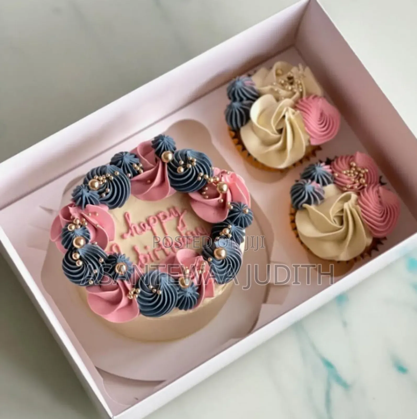 Bento Cakes + 2cupcakes or 5cupcakes
