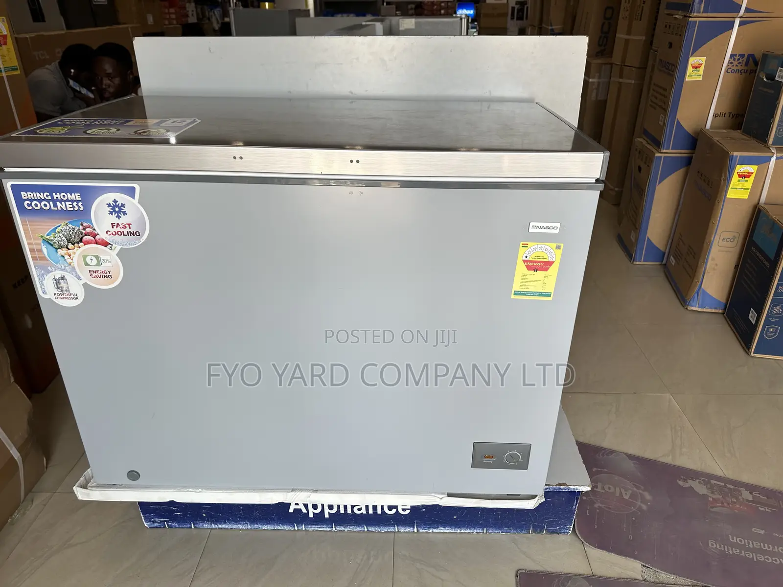 Nee Inbox ^Nasco Chest Freezer 200l Single Door Nas210