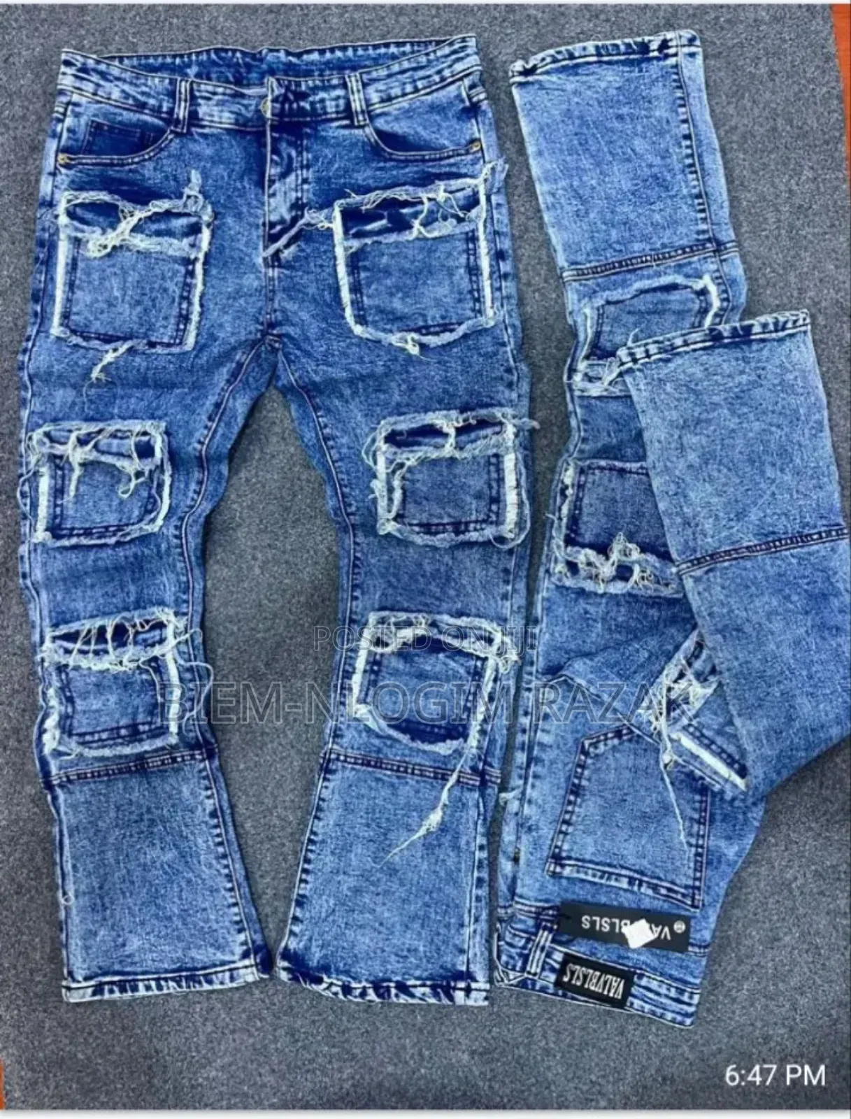 Original Baggy Jeans Available in Stock