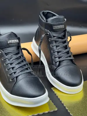 Timberland White and Black