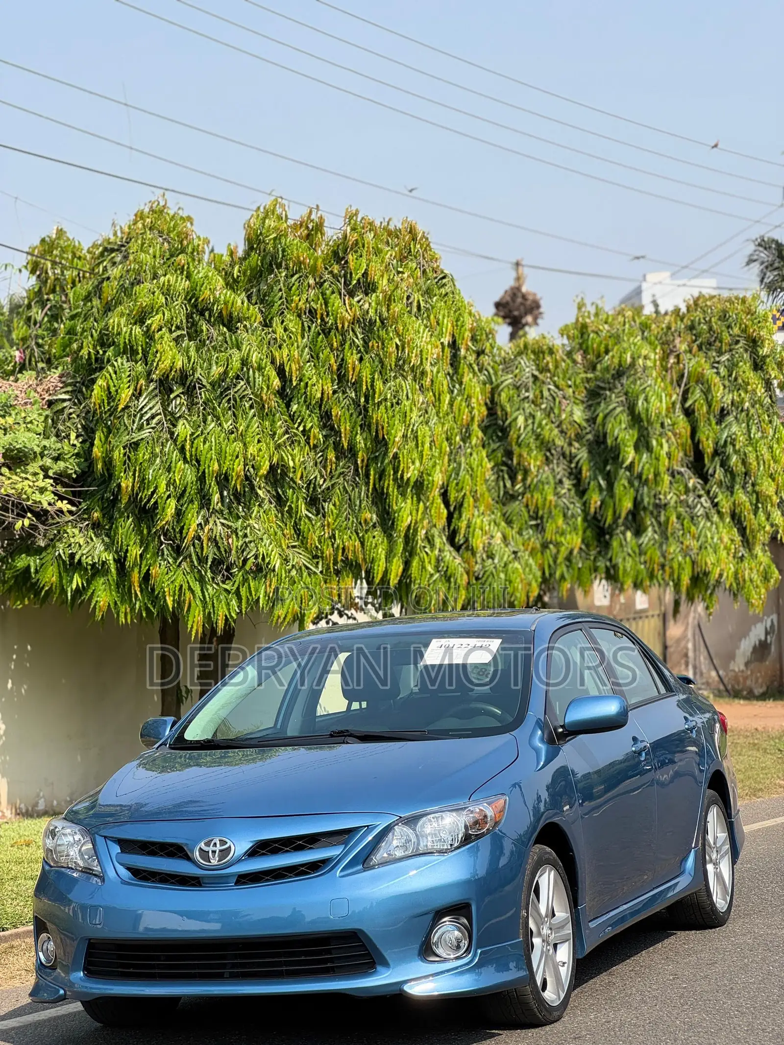 Toyota Corolla S 5-Speed 2013 Blue